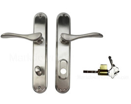 Pella Active Handle Right Hand Keyed Set Hinged Door w/ Key Lock - Satin... - $10,996.64 MXN