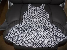 Janie And Jack White Embroidered Flower Dress Eyelet Size 18/24 Month's ... - $26.10