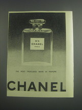 1953 Chanel No.5 Perfume Ad - The most treasured name in perfume - £14.78 GBP