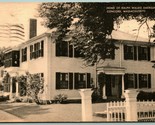 Casa Di Ralph Waldo Emerson Concord Massachusetts Ma Americana Arte Cart... - $3.03
