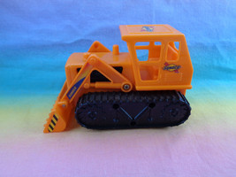 Sunoco Plastic Yellow Construction Bulldozer Rolling Toy - £2.83 GBP