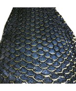 a lot of TWO Real fish leather skins Tilapia glittering Sequin - $11.30
