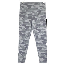 Kyodan Women&#39;s Size Medium High Waist Yoga Leggings Gray Camo NEW - £31.99 GBP