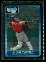 2006 1ST Bowman Chrome Baseball Trading Card BC69 Chris Turner Boston Red Sox - £7.60 GBP