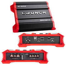 Crunch Ground Pounder 2 X 325 @ 4 Ohms 2 X 750 @ 2 Ohms 1 X 1500 Watts @... - $108.48