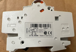 ABB S201U-K 1 POLE 6 AMP CIRCUIT BREAKER + S2C-H6RU AUXILIARY SWITCH - $239.52 MXN