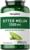 Bitter Melon Extract Blood Sugar Supplement 1200mg 200 Capsule - £13.97 GBP