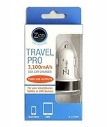 Zen Logic ZL-3.1CCBK Dual USB Car Charger for Universal/SmartPhones - €5,11 EUR