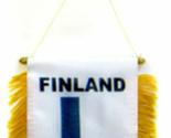 K&#39;s Novelties Finland Mini Flag 4&quot;x6&quot; Window Banner w/Suction Cup - $2.88