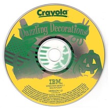 Crayola Dazzling Decorations (CD, 1998) for Win/Mac - NEW CD in SLEEVE - £3.13 GBP