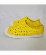 NATIVE Unisex W10.5/M8.5 Light Yellow Slip-on Comfort Rubber Shoes Sneakers - $27.06 CAD
