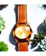 NWOT Novella tortoiseshell brown leather vintage watch - €66,83 EUR