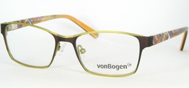 Xp By Von Bogen 1347 C05 Brown /OLIVE /OTHER Eyeglasses Von Bogen 48-15-135mm - £131.65 GBP