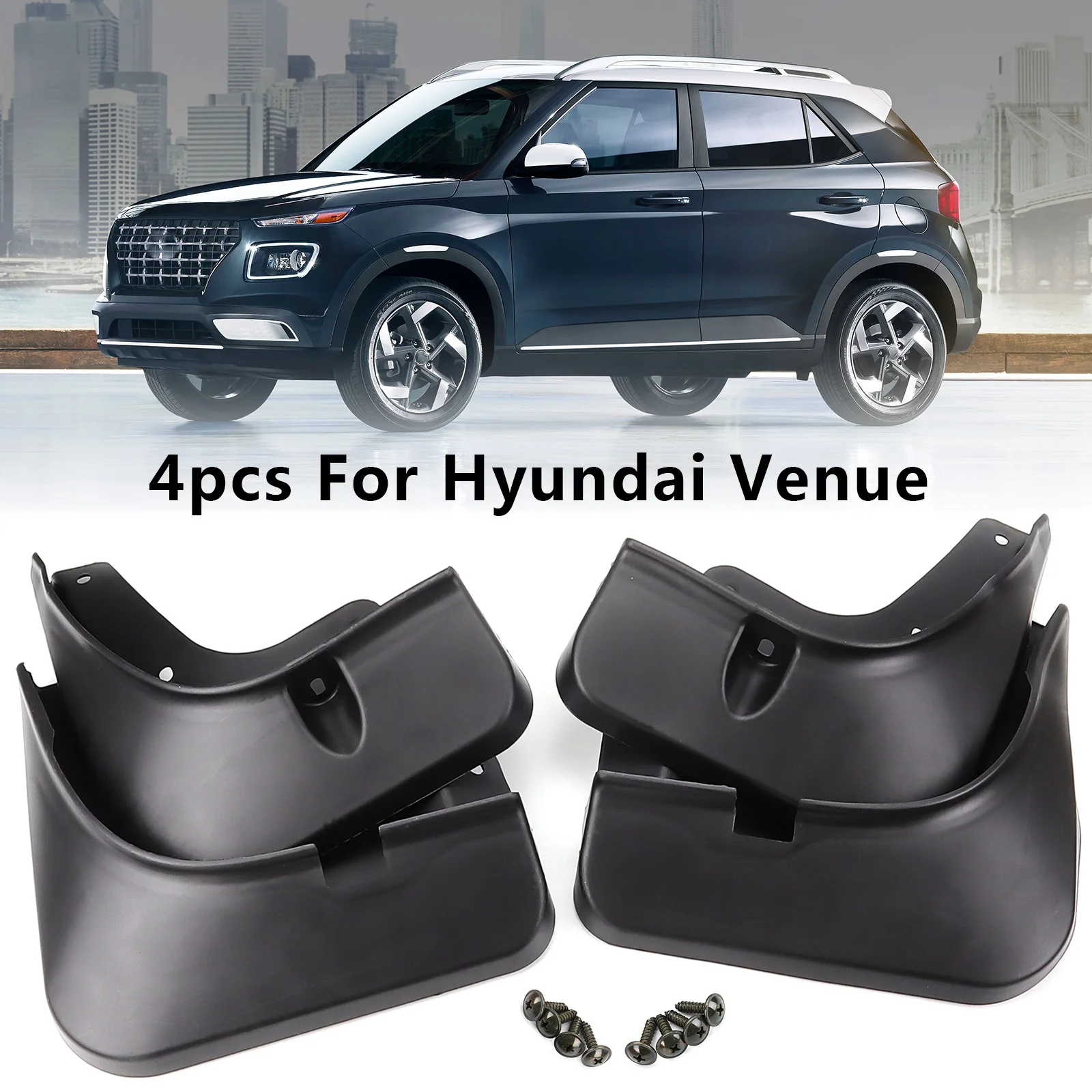 Deluxe Molded Splash Guards for Hyundai Venue 2019-2023 - £21.13 GBP