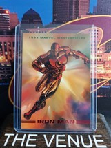 1993 Marvel Masterpieces #4 Iron Man (Anthony Stark) - A - £3.95 GBP