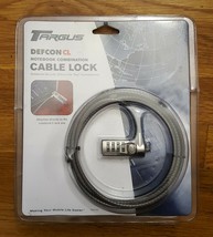 Targus Defcon CL Notebook Laptop Combination Combo Cable Lock Anti-Theft... - £15.73 GBP