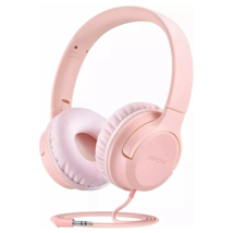 MPow Wired Headphones 3.5mm Over the Ear Headset for PC Laptop Phone Pale Pink - £24.61 GBP