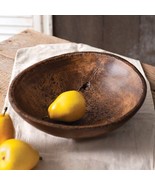 New Primitive design Bowl with a  hole in distressed Finish - $82.04 CAD