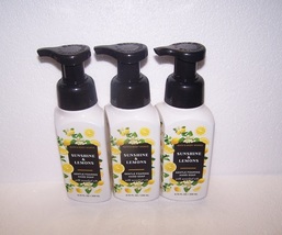 Bath &amp; Body Works Sunshine &amp; Lemons Gentle Foaming Hand Soap 8.75 oz - x3 - $21.50