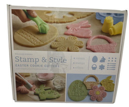 Williams Sonoma Stamp & Style Easter Cookie Decorating Kit Cutters Stamps - £13.41 GBP