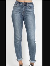 Judy Blue bleach splash boyfriend jean in Blue - £38.58 GBP+