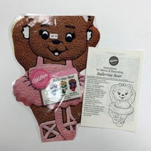 Wilton Ballerina Bear Instructions for Baking and Decorating with Insert... - £4.67 GBP