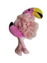 Foamy Friends Freddy the Flamingo Pink Kids Baby Soap Sponge Bath Time  - £7.36 GBP