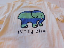 Ivory Ella Ladies Women&#39;s Short Sleeve T Shirt Size S small Cotton Pocket Tee - £16.54 GBP