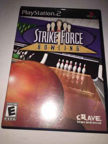 Primary image for STRIKE FORCE BOWLING PLAYSTATION 2 PS2 Complete CIB w/ Box, Manual