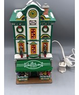 Vtg Dept 56 Ceramic Lighted Secret Gardner Florist Christmas Village - $43.45