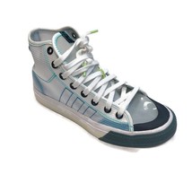 Adidas Originals Casual Sneakers Mens Size 8.5 Nizza Hi RF White Blue FY... - $79.09