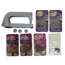 Bedazzler DELUXE MEGA SET: The Ultimate Rhinestone and Stud Setting Machine Kit - £31.19 GBP