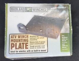 Badlands Winches ATV Winch Mounting Plate for winches 60522 - £6.18 GBP