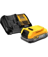 DEWALT 20V MAX* Starter Kit with POWERSTACK™ Compact Battery and Charger - £73.47 GBP