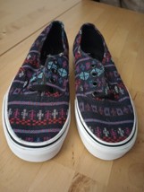 Vans Unisex Classic Slip-On Shoes Mens Size 5 Womens Size 6.5 Tribal Aztec - £12.07 GBP