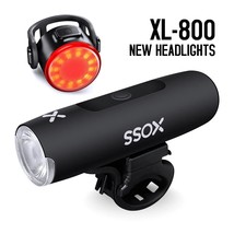 XOSS XL-800 Bike Light Headlight Waterproof USB Rechargeable Road MTB Front Lamp - £91.25 GBP