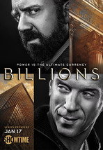 Billions Poster Paul Giamatti Damian Lewis TV Series Season 1-7 Art Print #5 - £9.34 GBP+