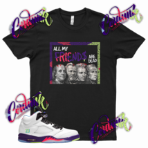 Black Dead Friends T Shirt For J1 5 Alternate Bel Air V Fresh Prince - £20.49 GBP+
