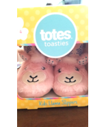 Totes Girls Llama Boot Plush Slippers Sz 13-1 - $14.99