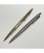 Parker Jotter Pen And Pencil Stainless Pen Gold Tone Pencil - $18.79 CAD