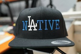 Los Angeles, LA Dodgers Native Embroidered Snapback Baseball Hat - £27.50 GBP