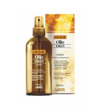 Guam Dren Moisturizing and Draining Body Oil, Against Water Retention - £32.84 GBP