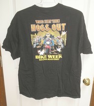 BIKE WEEK Daytona Beach 2007 Black T-Shirt Tee Size 2XL XXL - £9.24 GBP