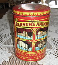 Tin-Barnum&#39;s Animal Crackers-National Biscuit - Replica 1914-Nabisco Co-USA-1979 - £7.83 GBP