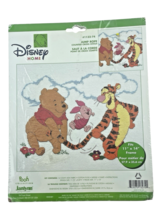 Janlynn Disney Counted Cross Stitch Kit Jump Rope 1132-74 Pooh Tigger Pi... - $9.89