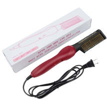 New 2 In 1 Hair Straightener Brush Professional Hot Comb Straightener for Wigs H - £13.32 GBP