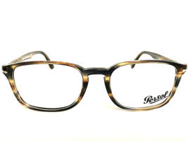 New Persol 3161-V 1049 Havana 52mm Rx Men&#39;s Eyeglasses Frame  - £148.78 GBP