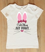 Cuter Than Any Bunny Easter Shirt, Easter Bunny Shirt for Girls and Boys - £9.58 GBP