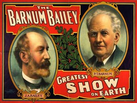 12864.Decor Poster.Room wall interior art design.Barnum and Bailey portraits - £13.58 GBP+