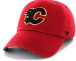 CALGARY FLAMES NHL &#39;47 BRAND Hat Adult Large L Franchise Fitted Cap NWT - £19.53 GBP